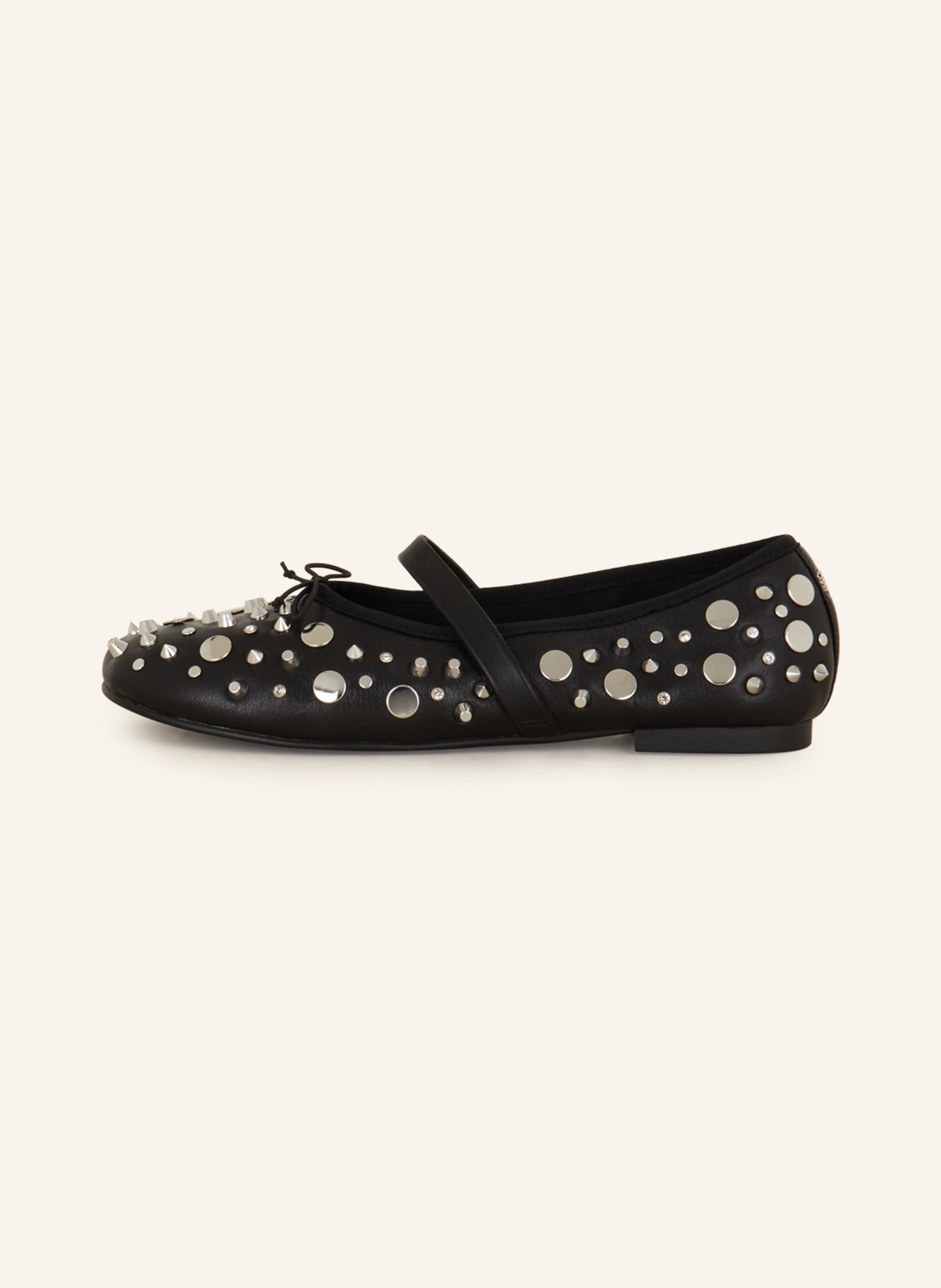 maje Mary-Jane-Ballerinas mit Nieten