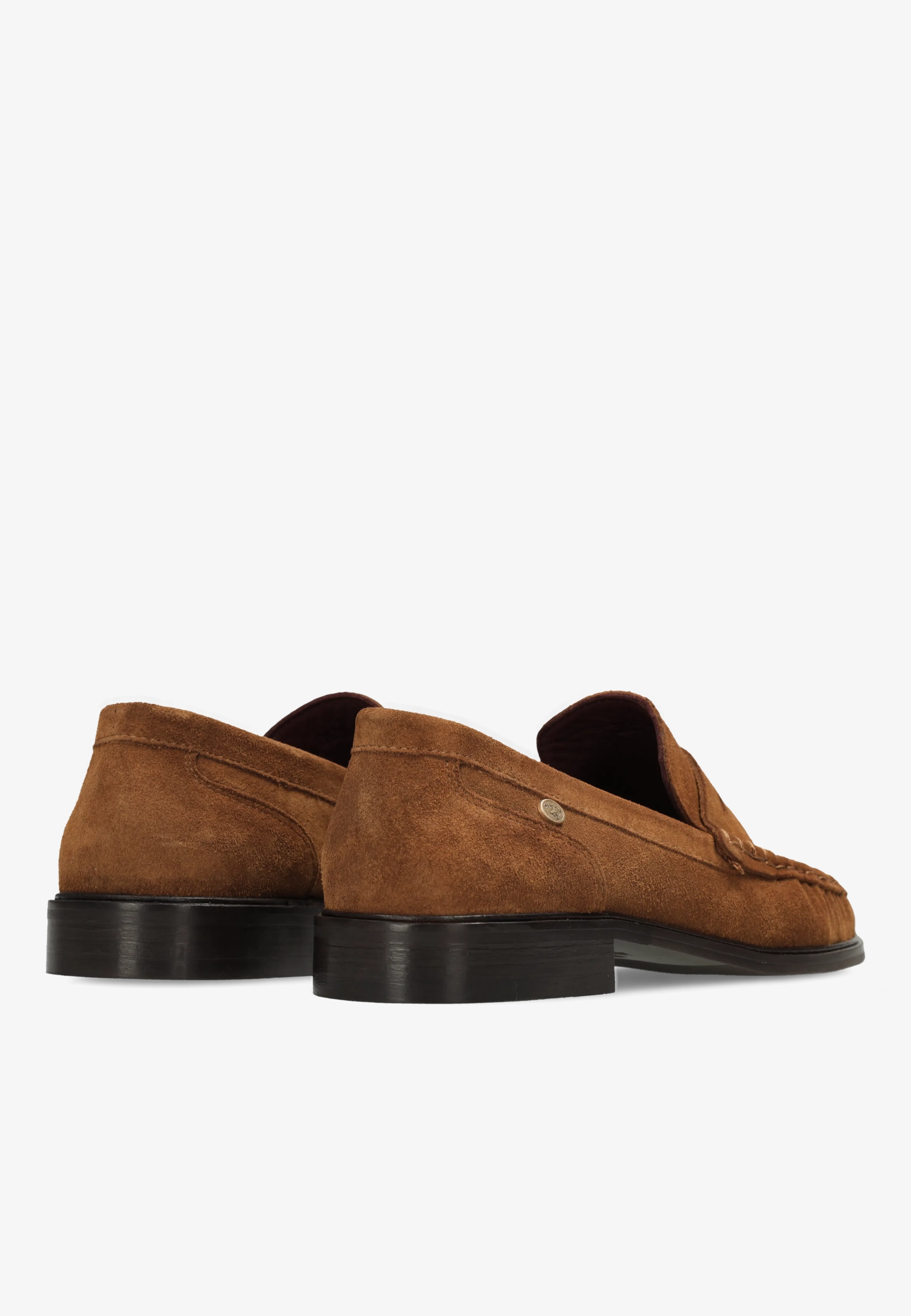 BODIL BEAU Loafer suede Cognac