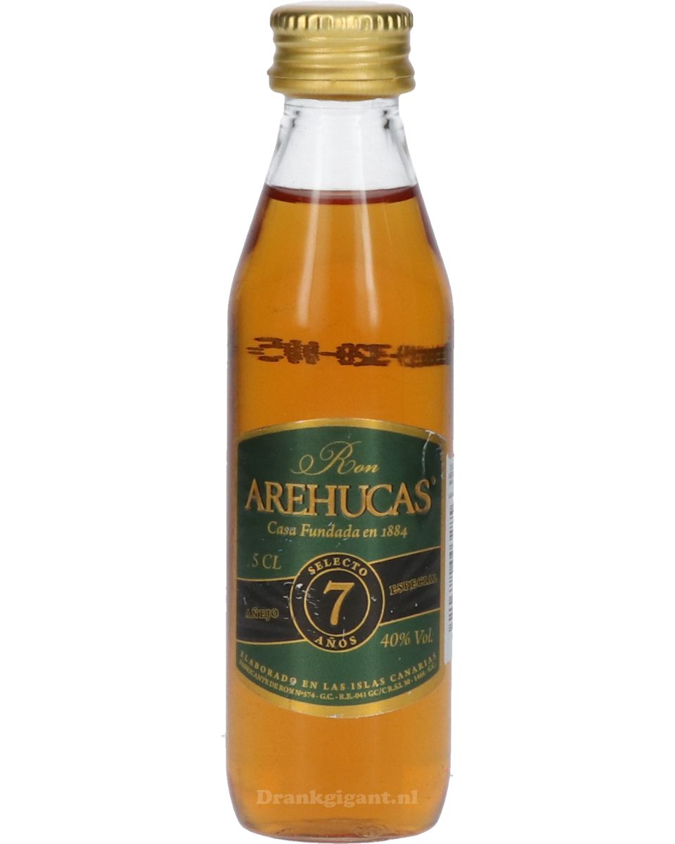 Arehucas Anejo 7 Years Mini 5 cl