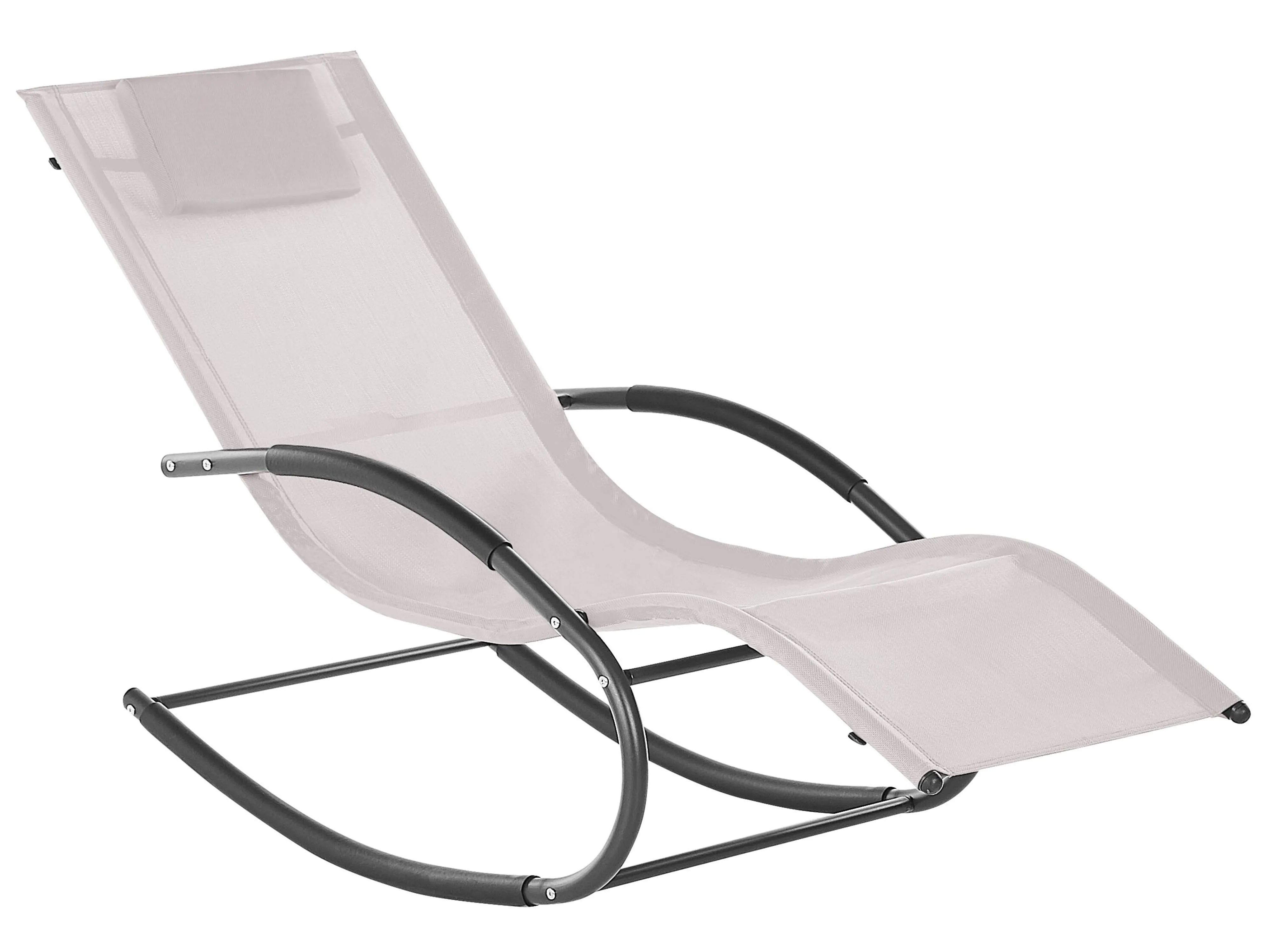 Schommel-ligstoel CARANO II Metaal Beige