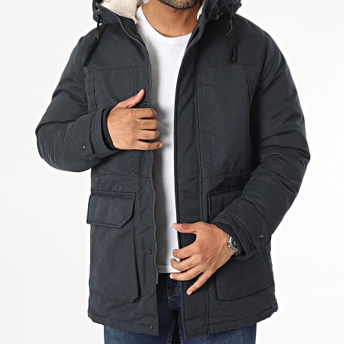 Parka Capuche 12241943 Bleu Marine