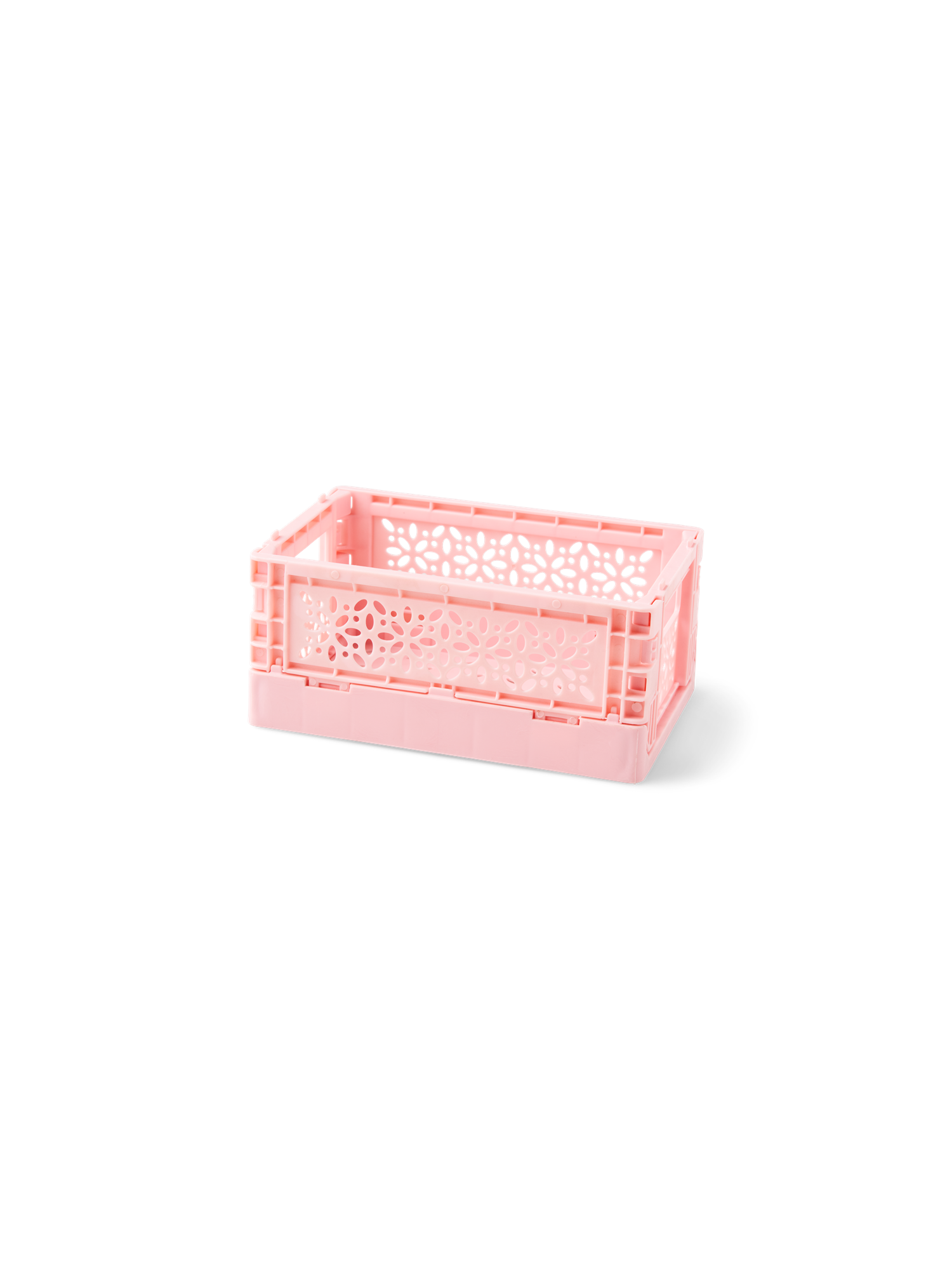 Foldekasse | Polypropylen. 15 x 10 x 6,5 cm. | Brick Red