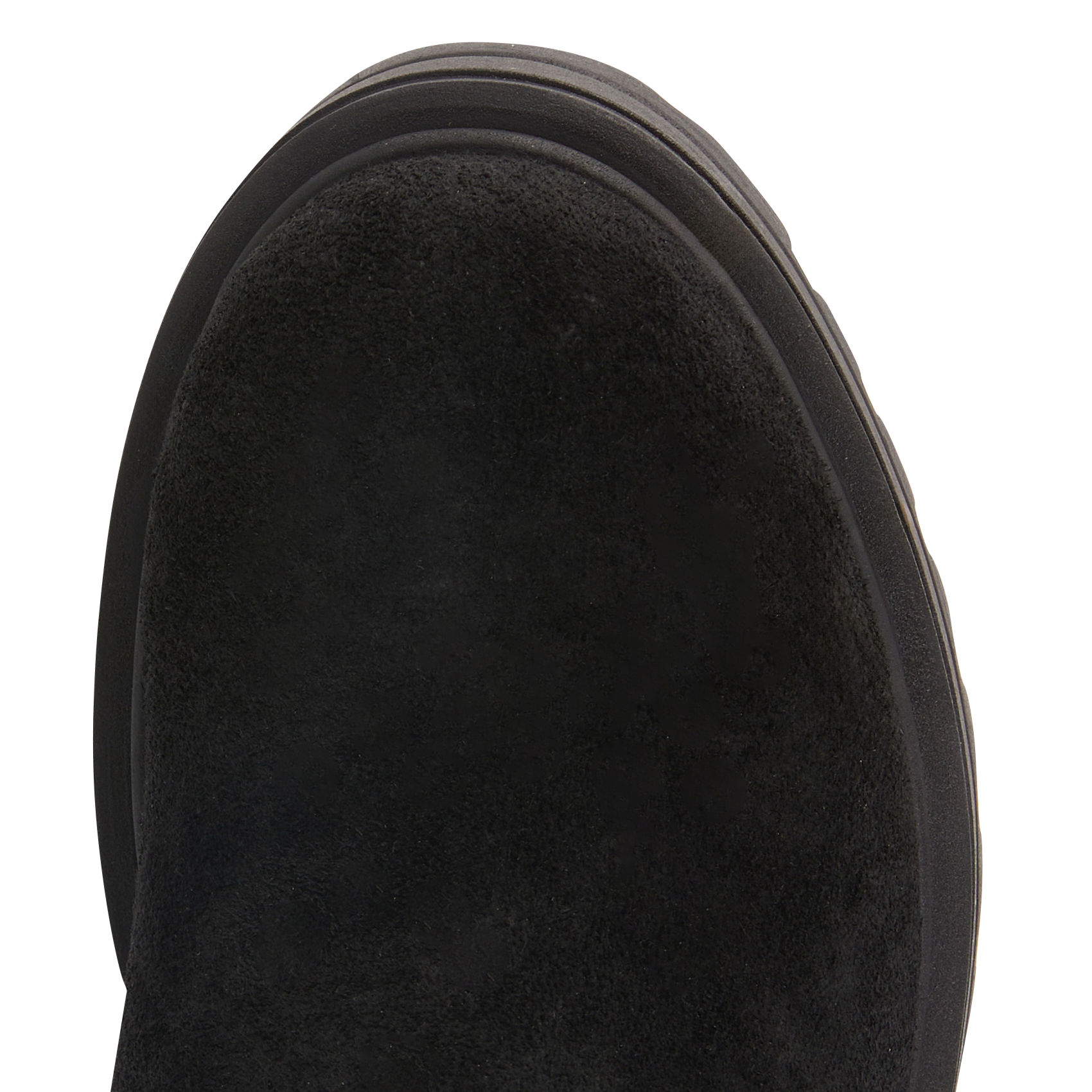 Bottes en cuir velours | Noir