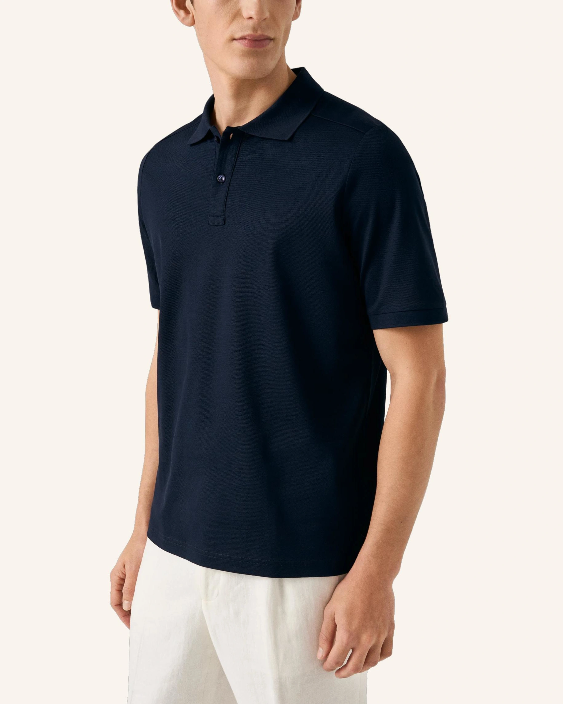 ETON Hemd Filo Di Scozia Baumwolle Piqué Regular Fit