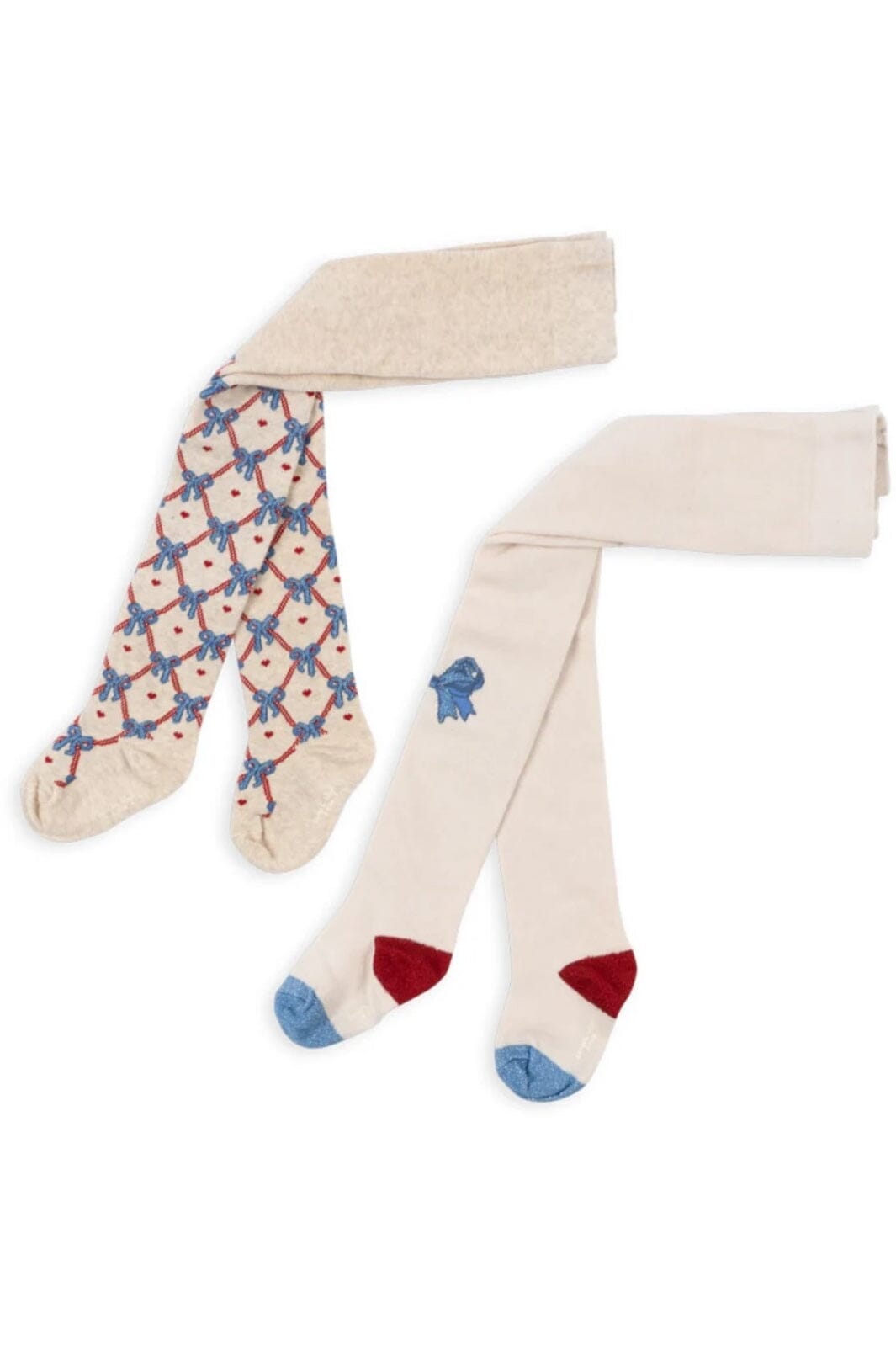 Konges Sløjd Bow Jaquard Tights