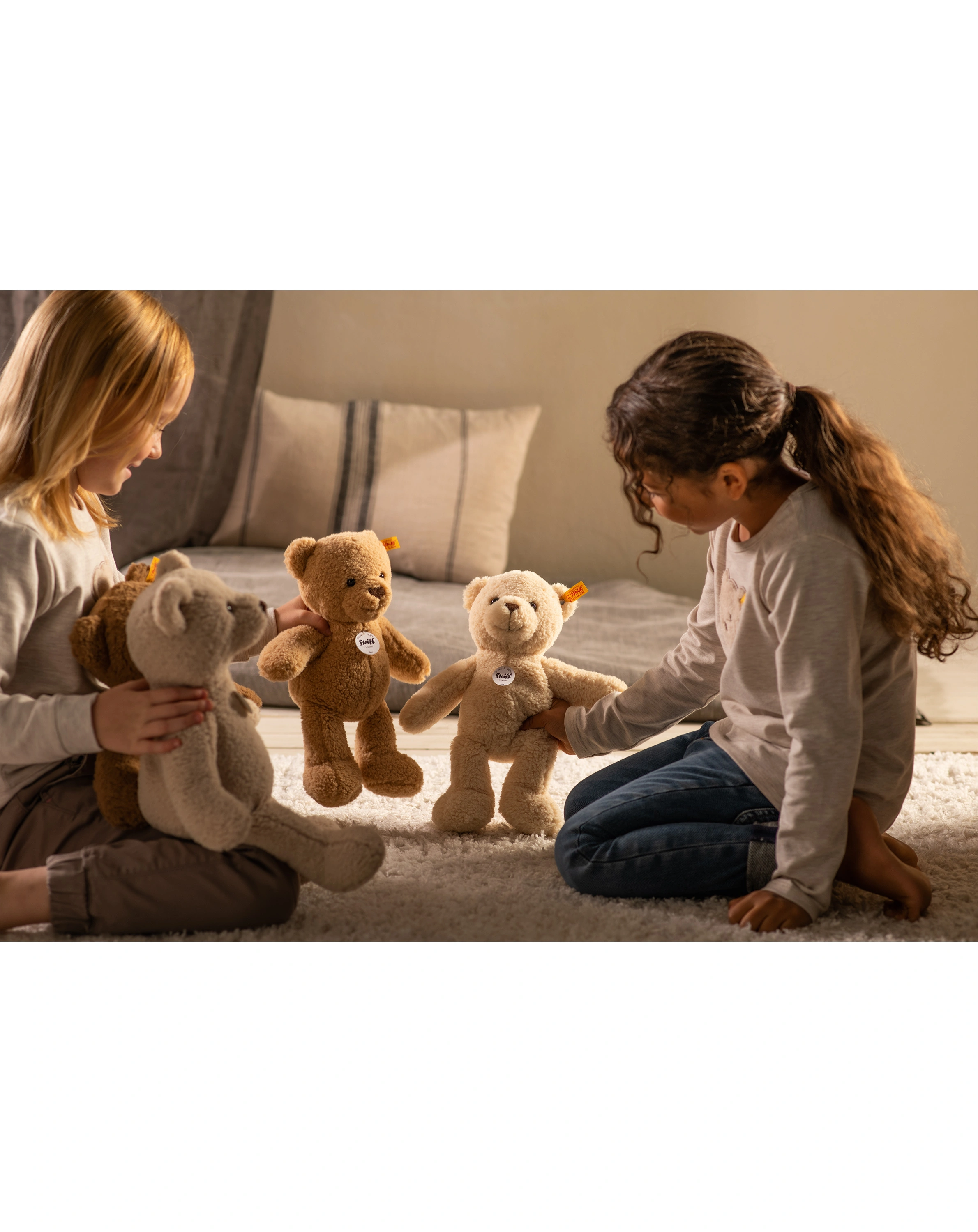 Teddybär MILA (30cm) in vanille