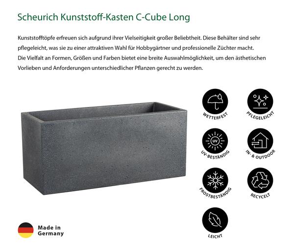 Scheurich Kunststoff-Kasten C-Cube Long,
