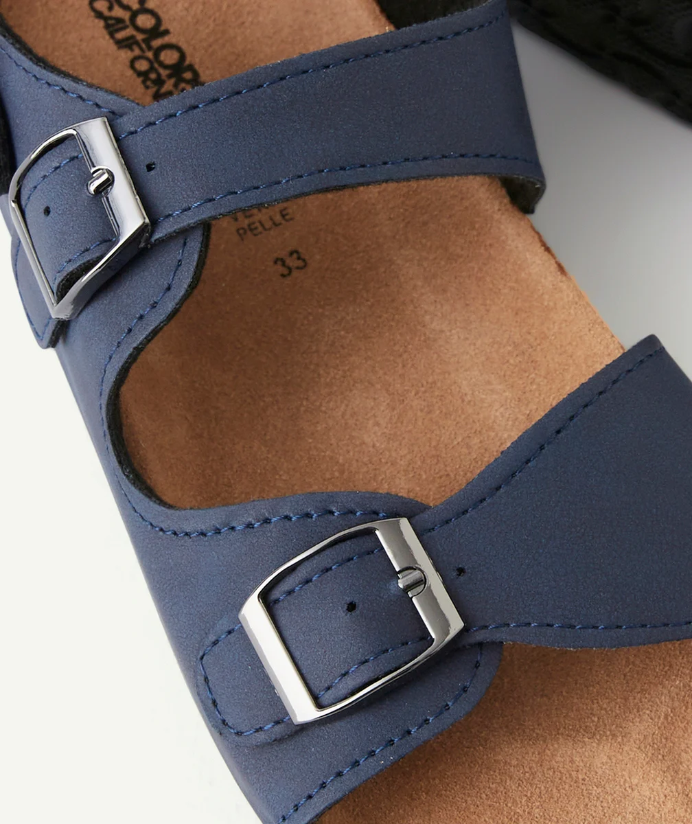 COLORS OF CALIFORNIASANDALES BLEU MARINE AVEC BOUCLE