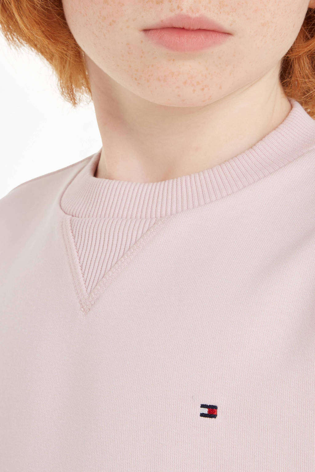 Tommy Hilfiger sweater lichtroze