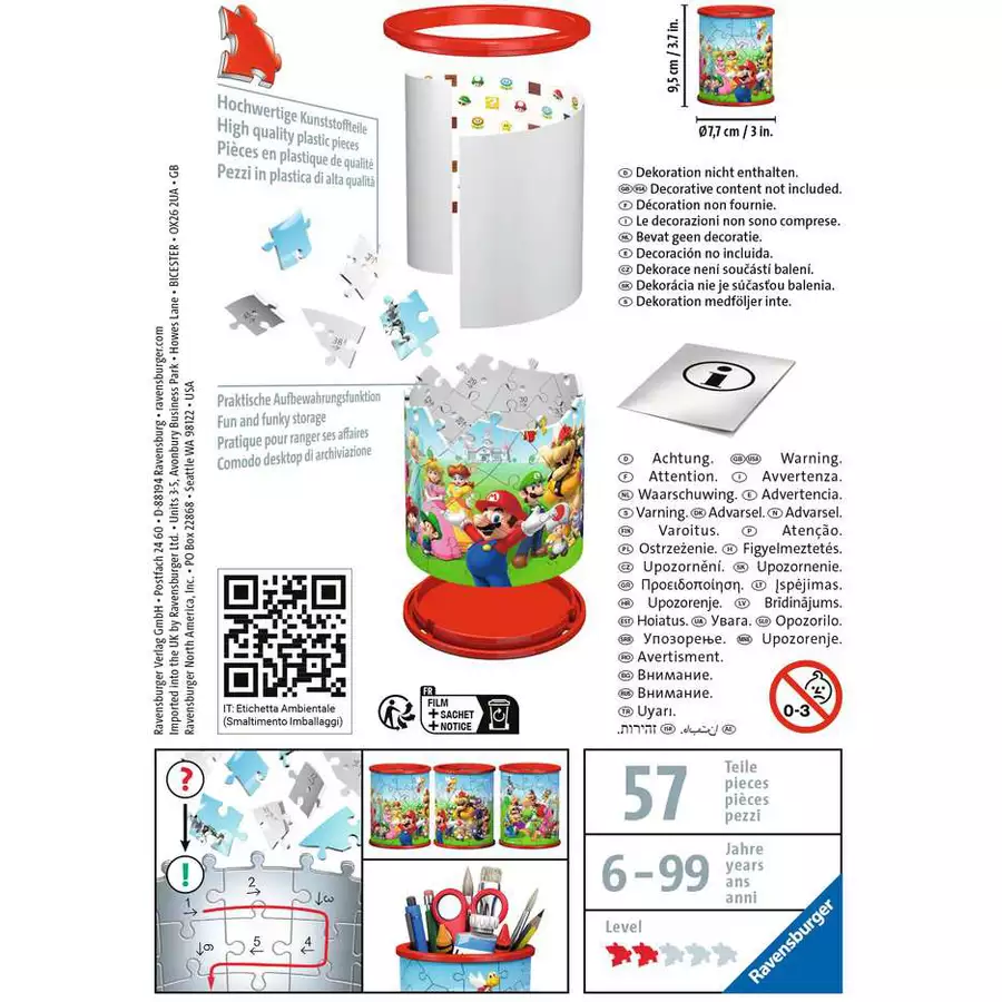 Ravensburger Utensilo - Super Mario bunt