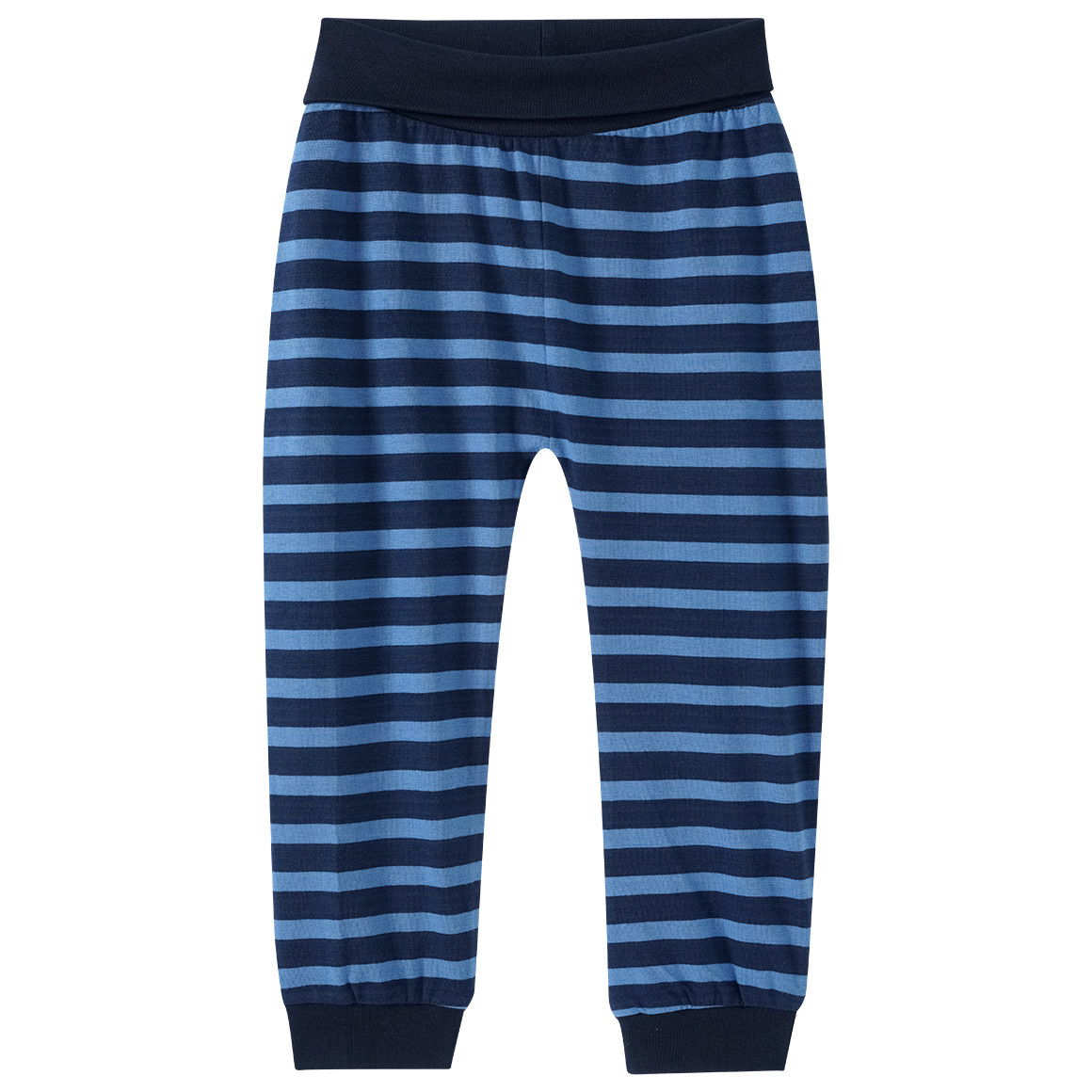 Topomini Baby Jogginghose mit Streifen dunkelblau / blau