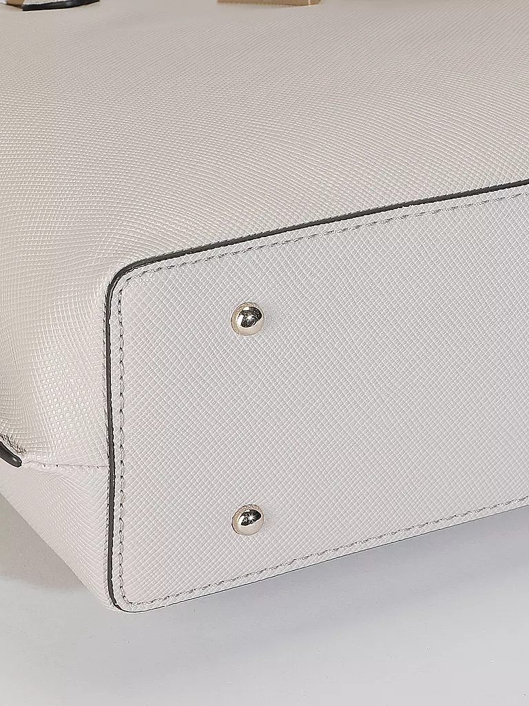 GUESS Tasche - Henkeltasche GIZELE creme
