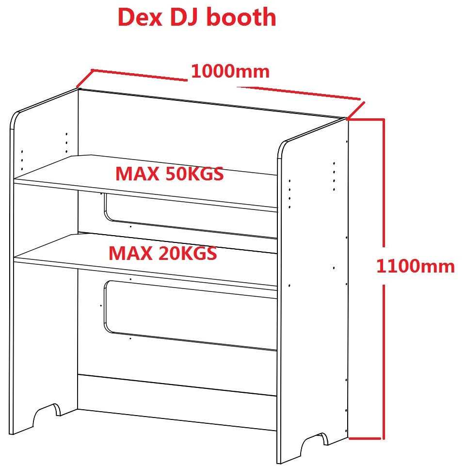 Innox Dex DJ-booth