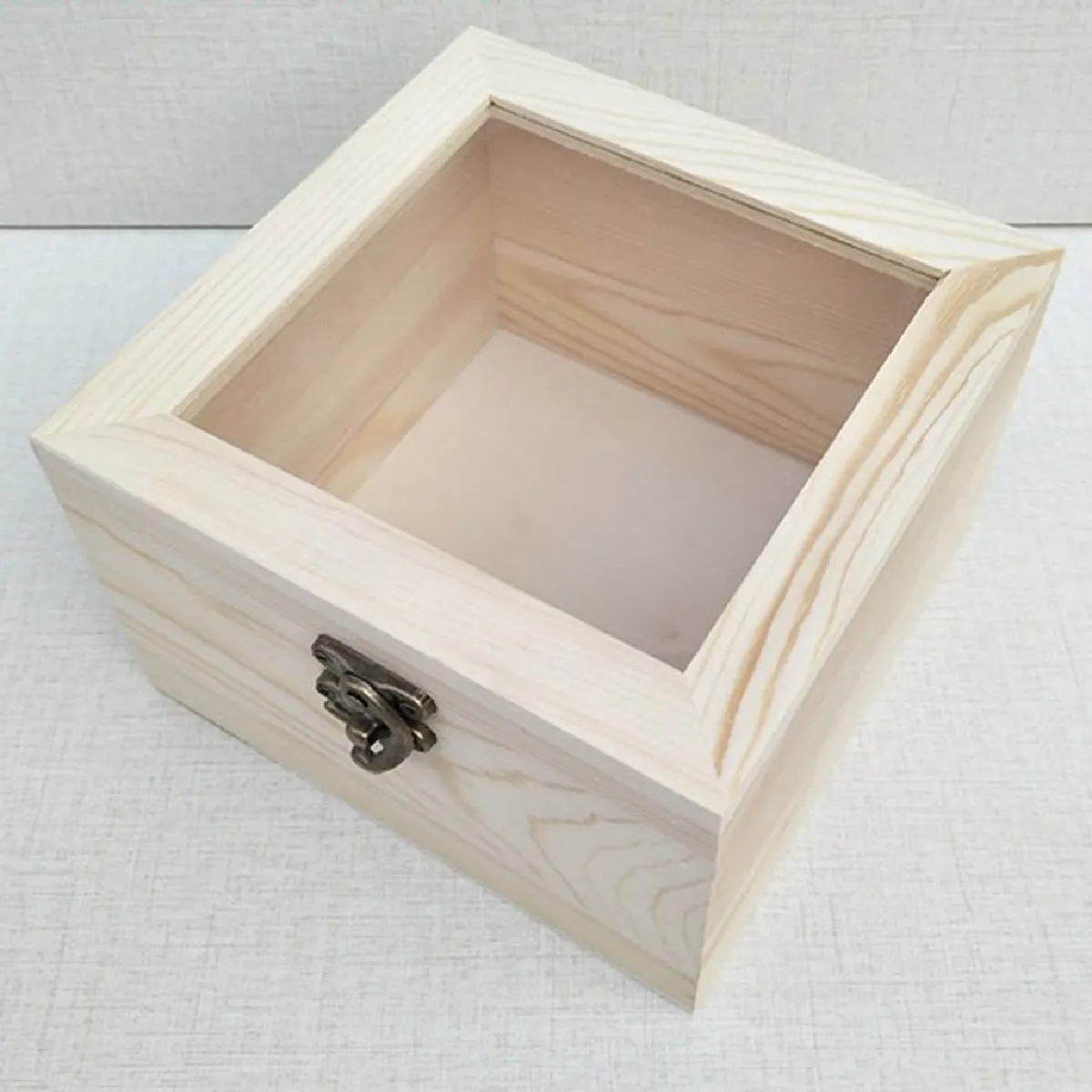 Couvercle en Verre 15x15x10cm