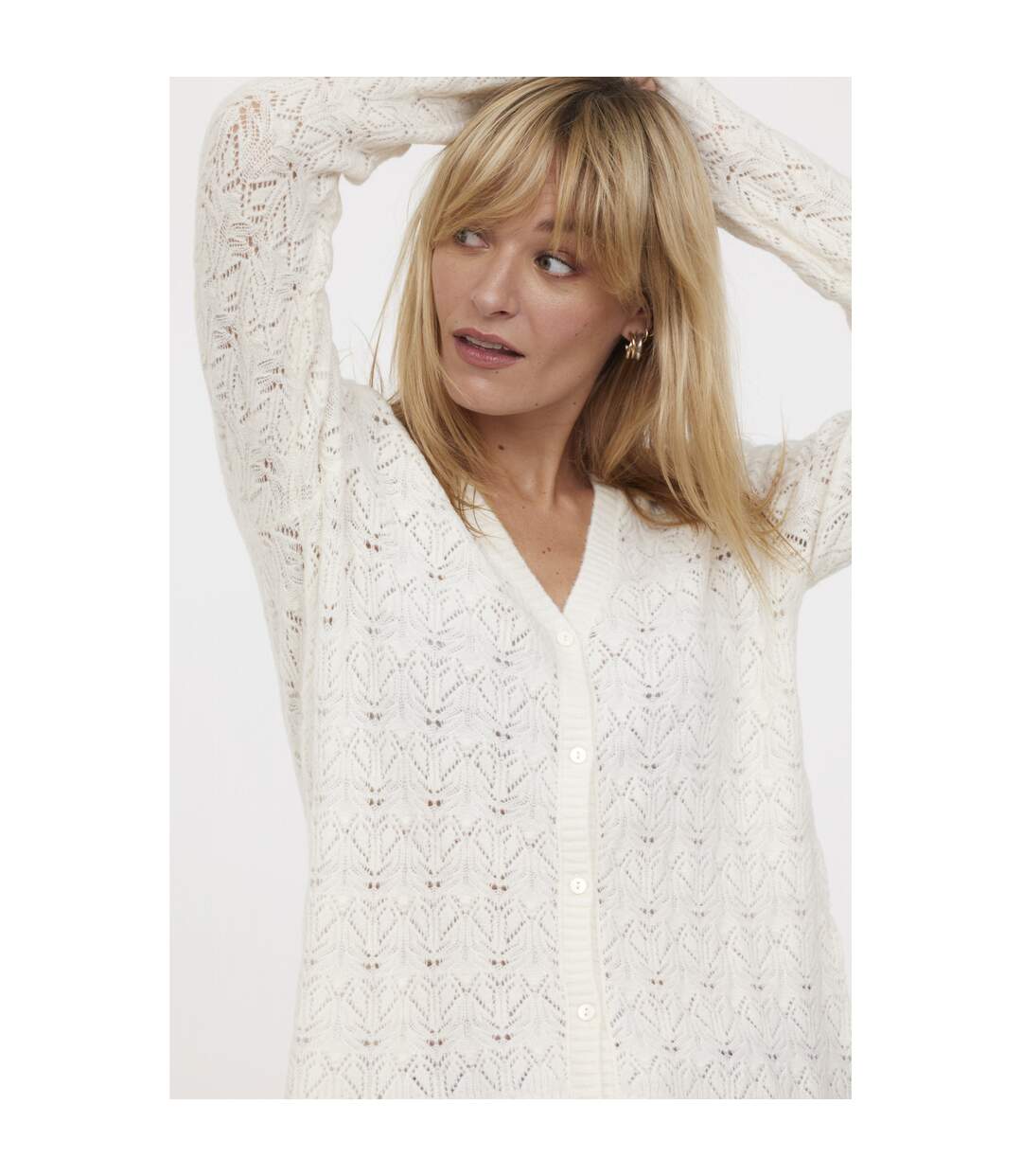 Cardigan manches longues polyester regular CLIOTY