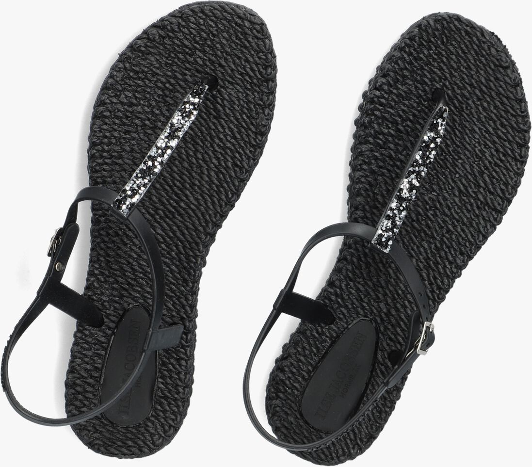 ILSE JACOBSEN zwarte ilse jacobsen slippers cheerful10g