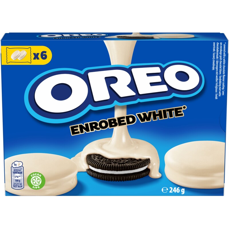 Oreo Covered Wit 246 gr 10ca