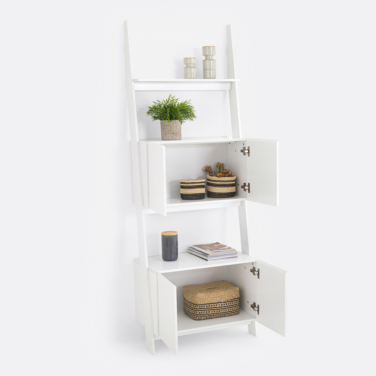 LA REDOUTE INTERIEURS<br>Estante de parede tipo escada, 4 portas, Domeno