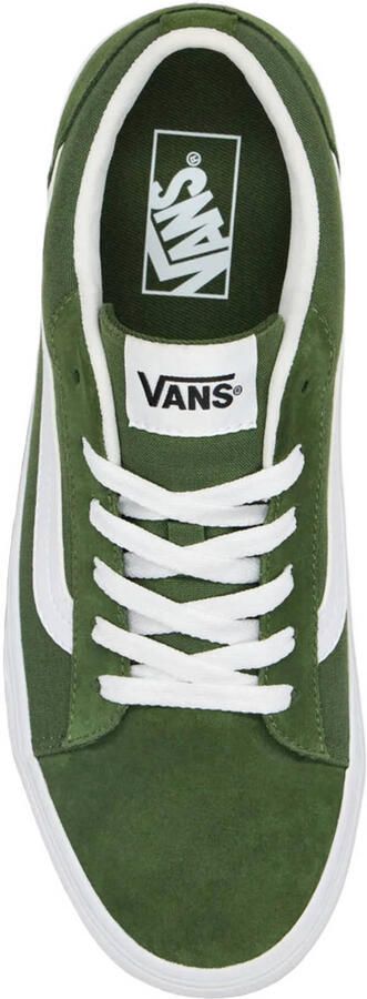 VANS Vero LS suede sneakers groen wit