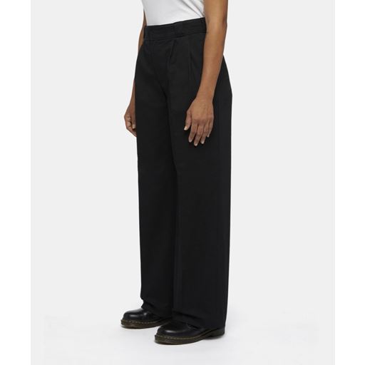Dickies Pleated Work Bukser, Black, 31