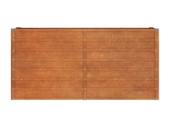 Jardinière bac lit surélevé marron 160 x 40 x 77 cm 02_0039863