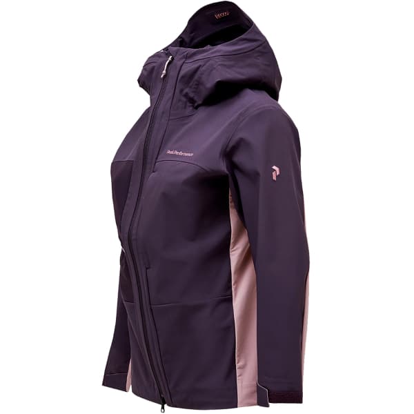 Veste ski de randonnée PEAK PERFORMANCE W ASCENT SOFTSHELL JACKET MYSTIC PURPLE/MOONSCAPE/