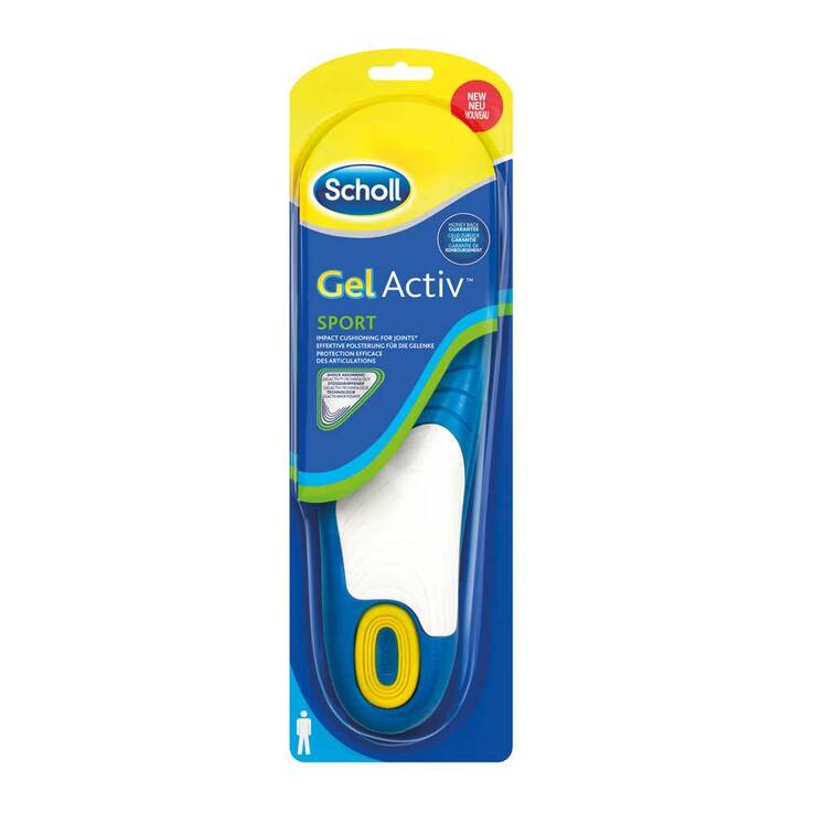 Scholl Gelactiv Einlegesohle Sport men, 2 St