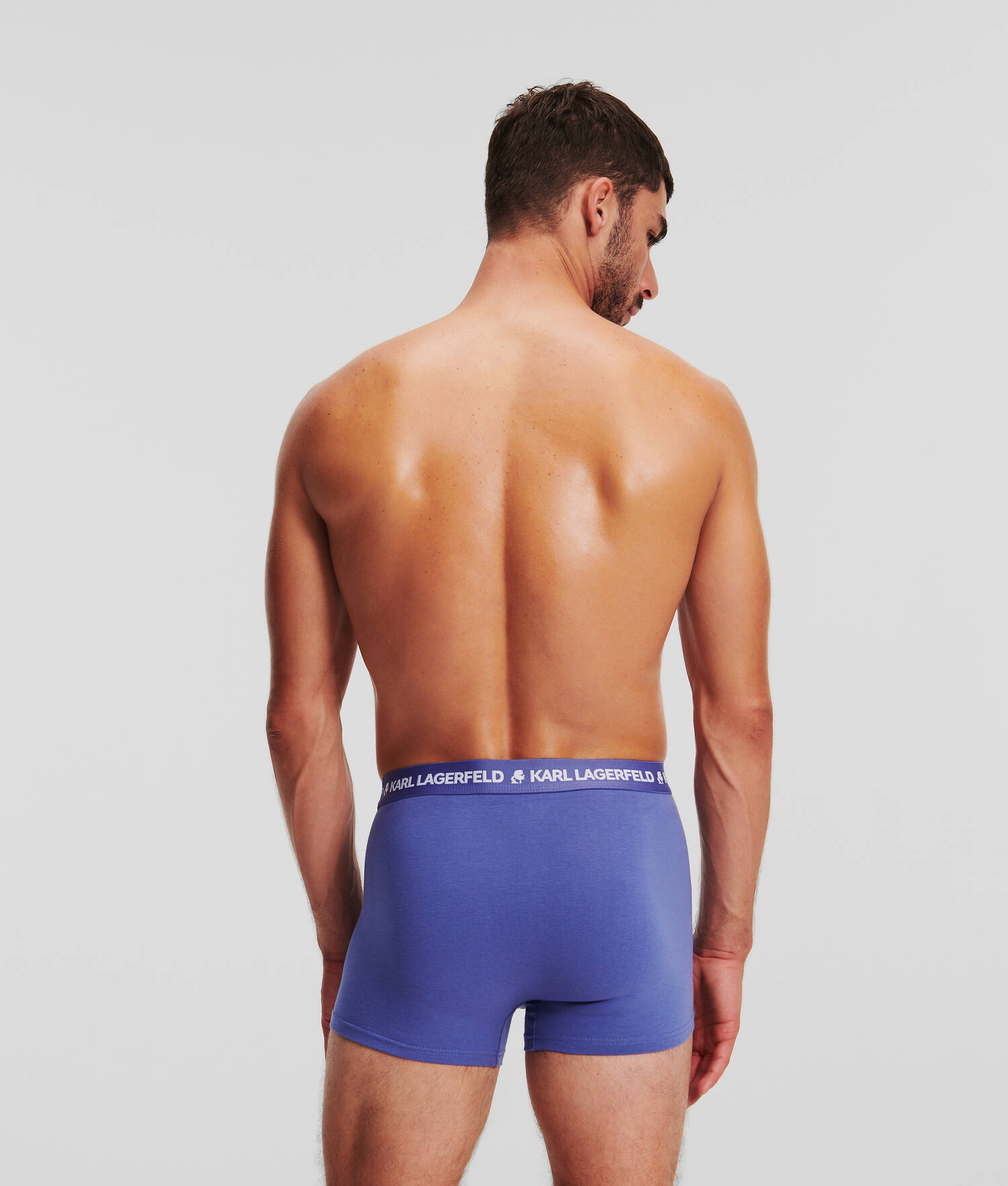 CALEÇONS MULTICOLORES AVEC LOGO KARL - LOT DE 3