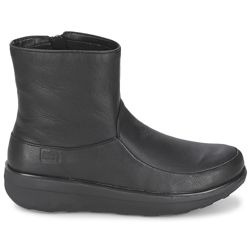FitFlop - LOAFF SHORTY ZIP BOOT Negro