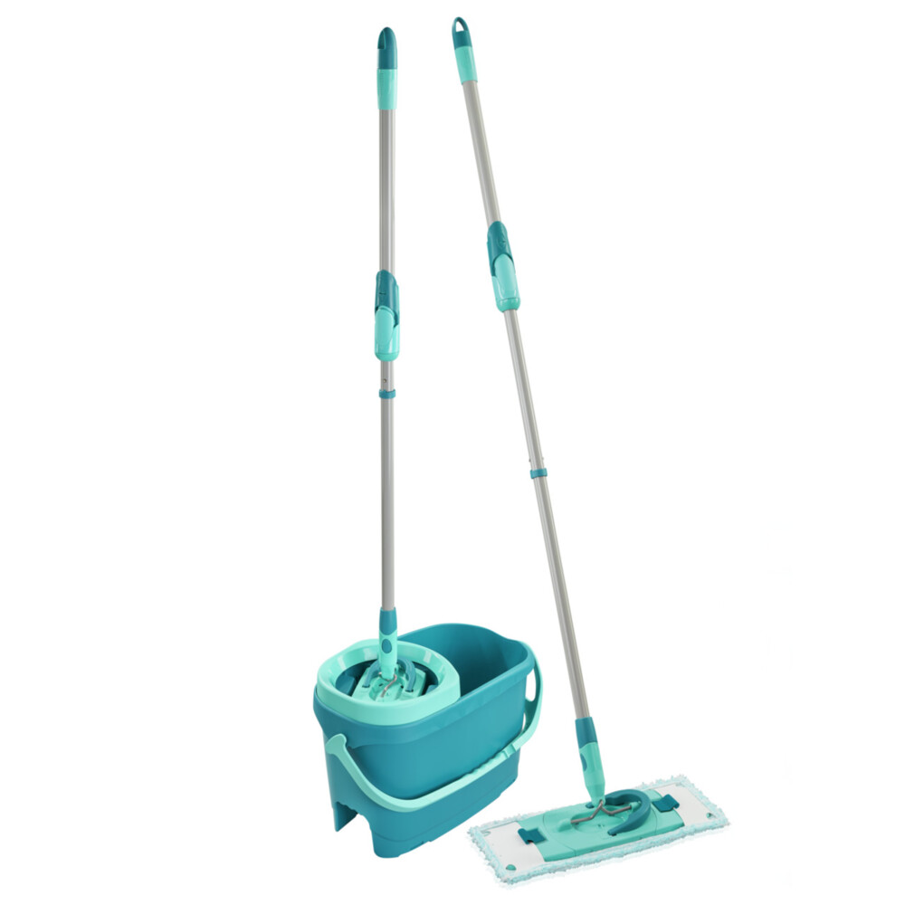 Leifheit Clean Twist Vloerwisser Dweil Set CompleetM Klittenband Ergo 33 cm