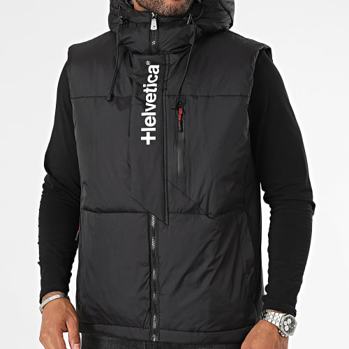 Doudoune Capuche Sans Manches Elbert Noir