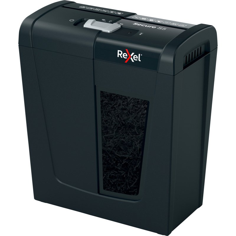 Destructeur Rexel Secure S5 - Coupe fibre