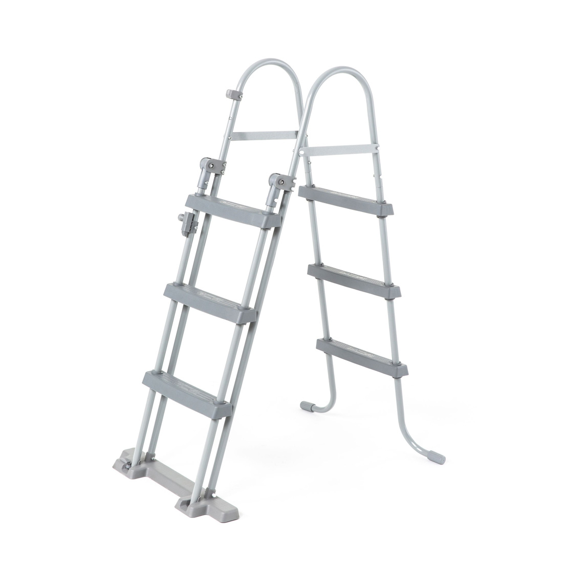 Bestway Pool Power Steel-Set inkl. Filterpumpe & Leiter Ø 404 x 201 x 100 cm