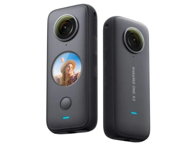 Insta360 One X2 - 360° action-kamera - 5.7K / 30 fps - Wi-Fi, Bluetooth - undervands op til 10 m