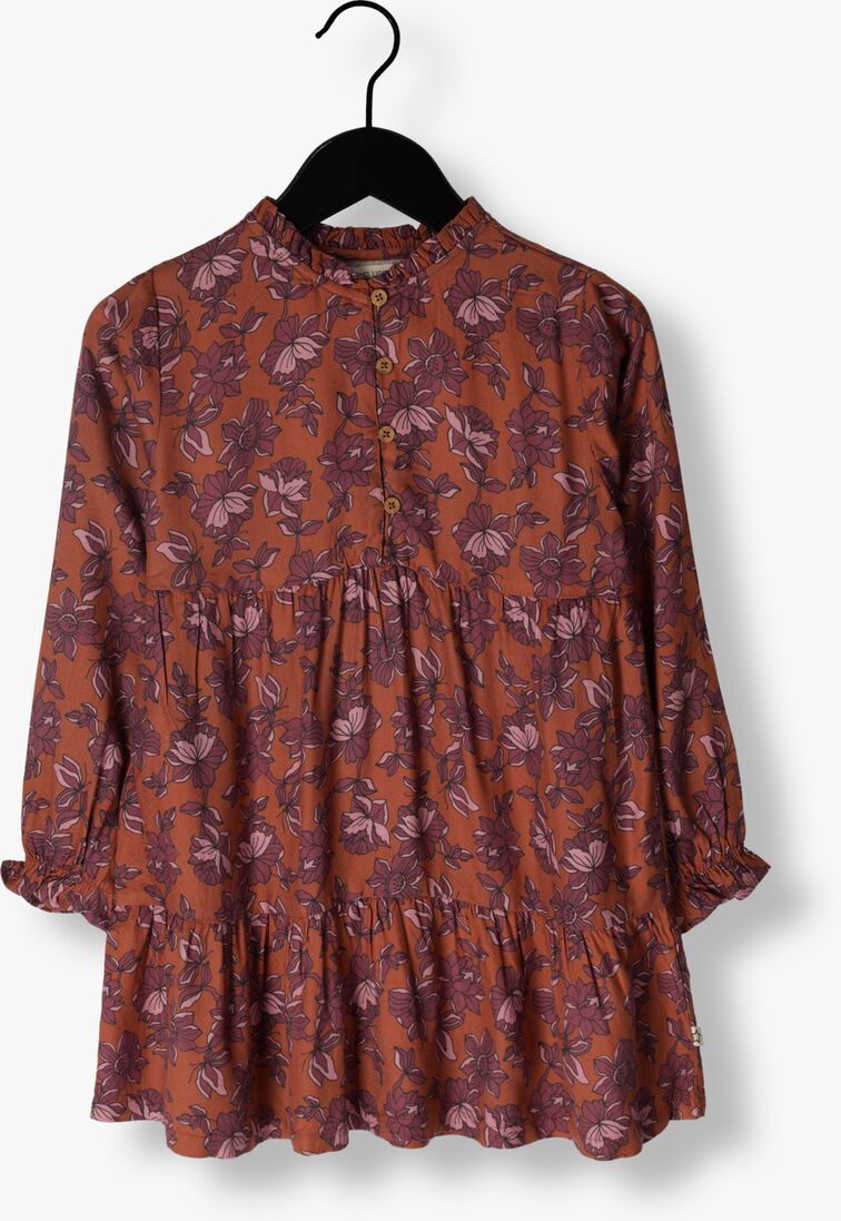 YOUR WISHES oranje your wishes midi jurk maisy retro romance