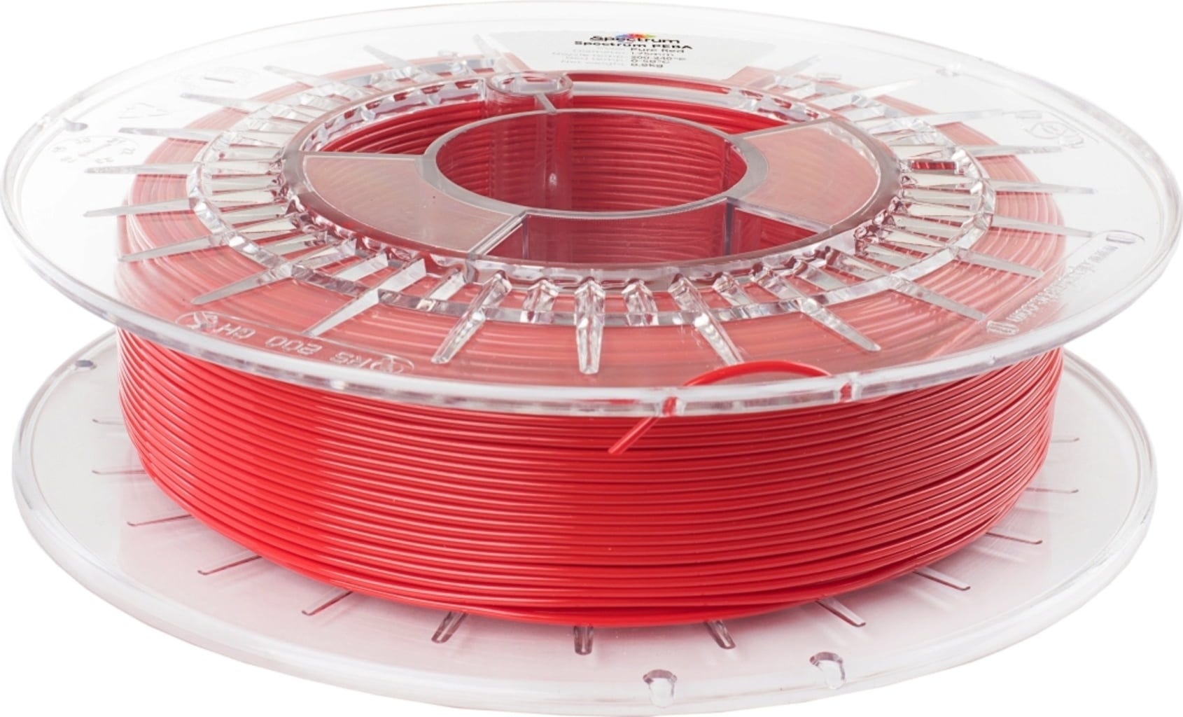 Spectrum  PEBA Pure Red, 1,75 mm / 800 g    High-Performance-Flexibilität für anspruchsvolle Anwendungen in Pure Red