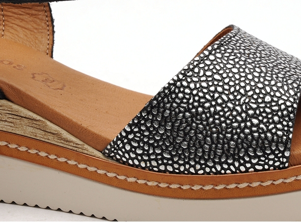 Eva frutos nu pieds talons femme 569 noir