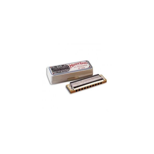 Hohner Harmónica Marine Band em Dó 1896 20 C