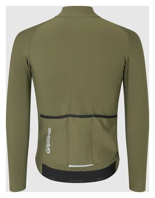 Maillot Manches Longues GribGrab ThermaPace Thermal Vert Olive