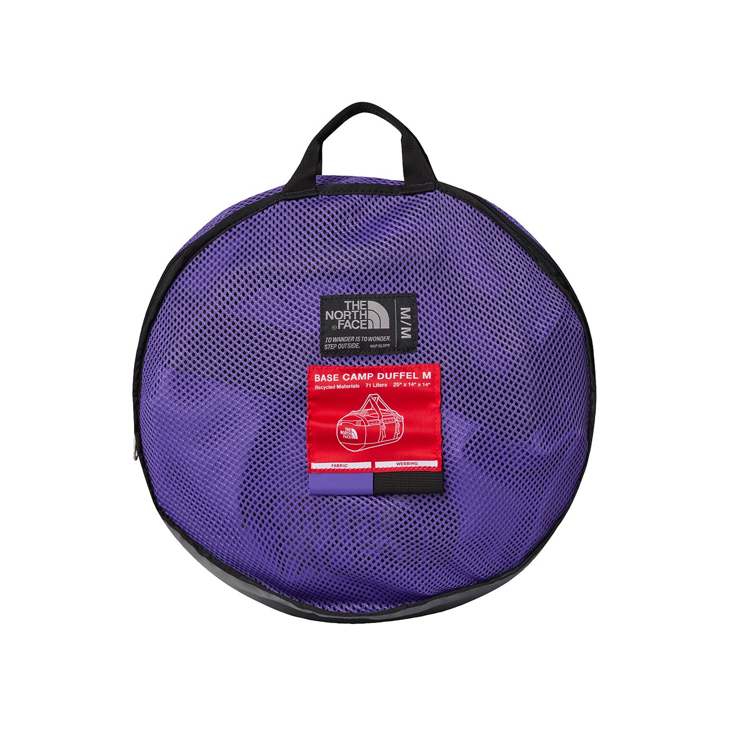 The North Face Base Camp Duffel M peak purple/tnf black