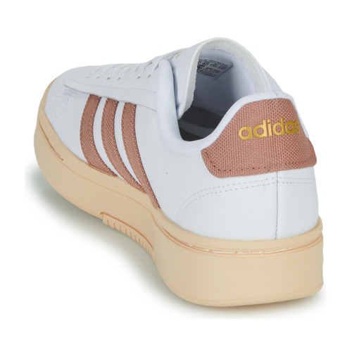 Adidas Sportswear - GRAND COURT ALPHA - Blanc / Rose