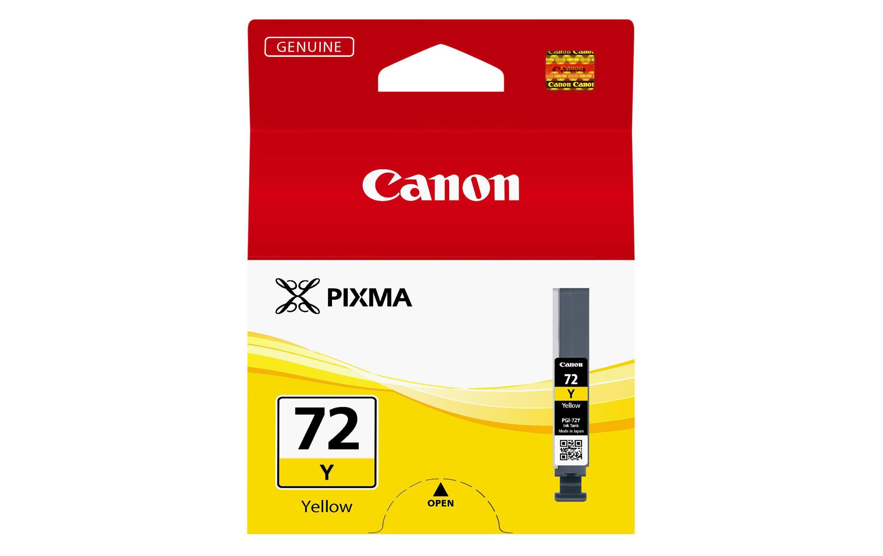 Tinte PGI-72Y / 6406B001 YellowTinte, schwarz