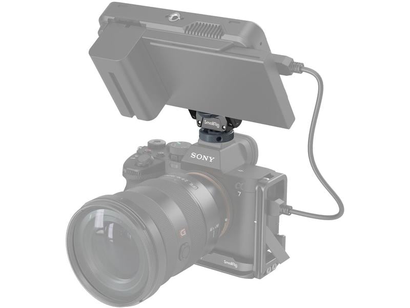 Smallrig Swivel and Tilt Adj. Monitor Mount Schwenkbare und neigbare Monitorhalterung mit kaltem Schuh