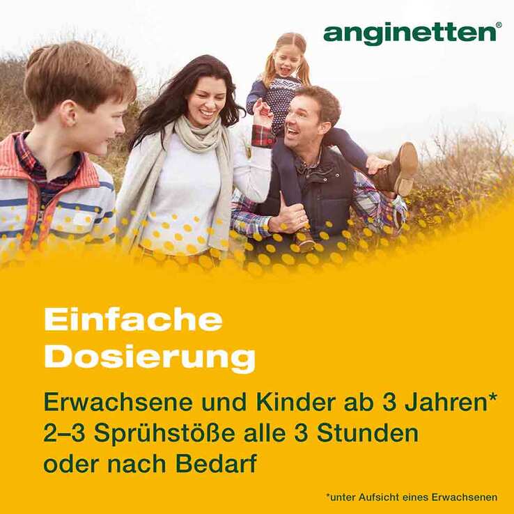 Anginetten Halsspray 2in1 Erwachsene , 20 ml