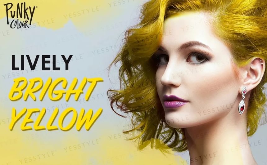 Punky Colour - Semi-permanente conditionerende haarkleuring felgeel
