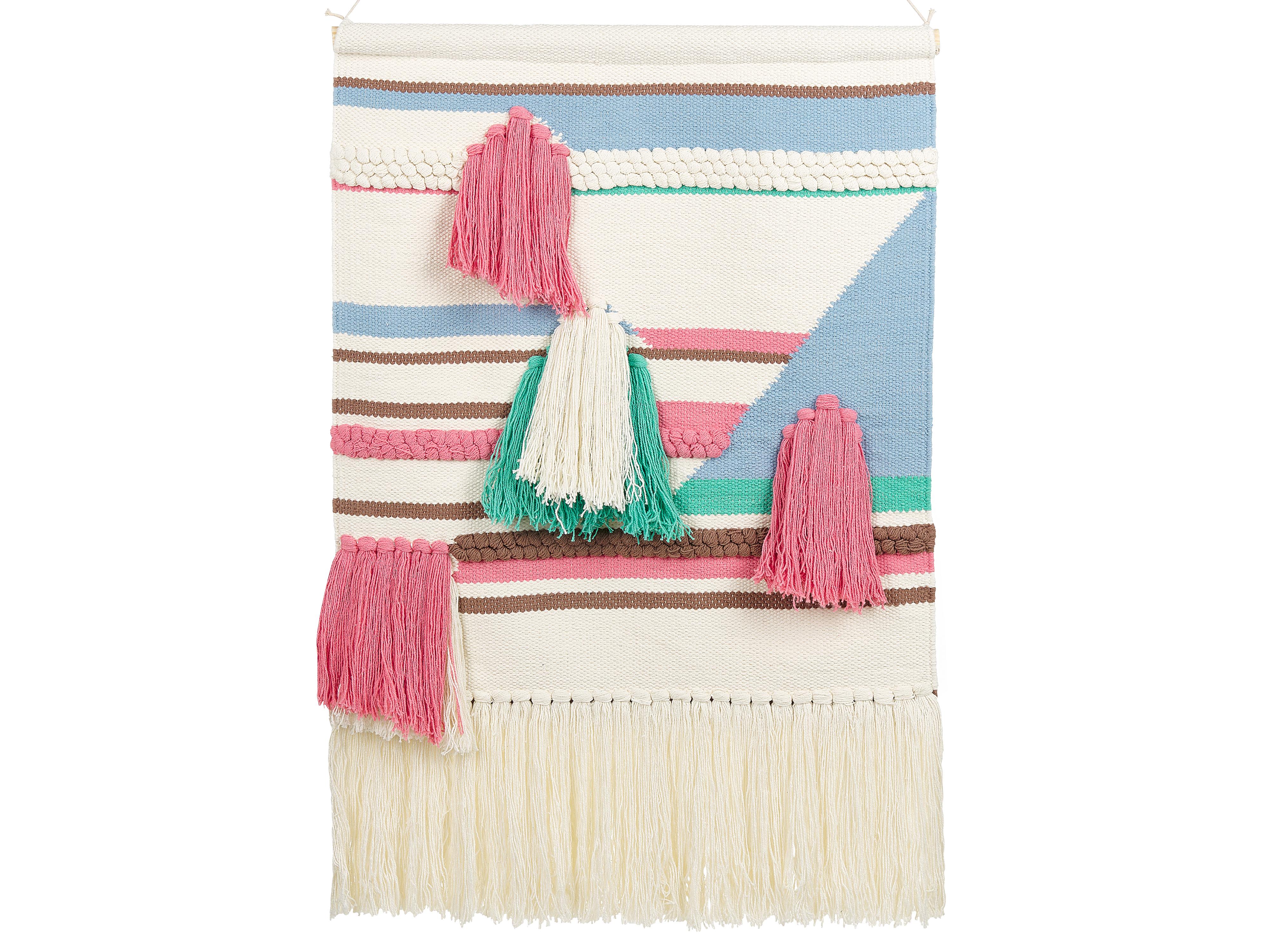 Stoffen wanddecoratie MOOLA Katoen 109 cm Lichtbeige
