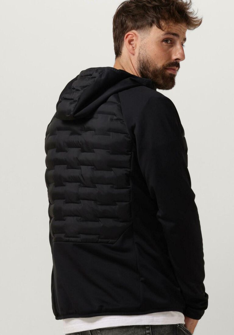 PEAK PERFORMANCE zwarte peak performance gewatteerde jas m argon hybrid hood