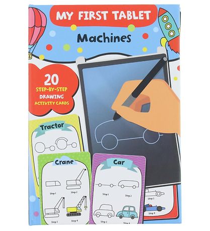 Karrusel Forlag Buch - My First Tablet - Maschinen - Englisch
