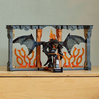 LEGO Icons 10367 Ringenes herre: Balrog-bokstøtte