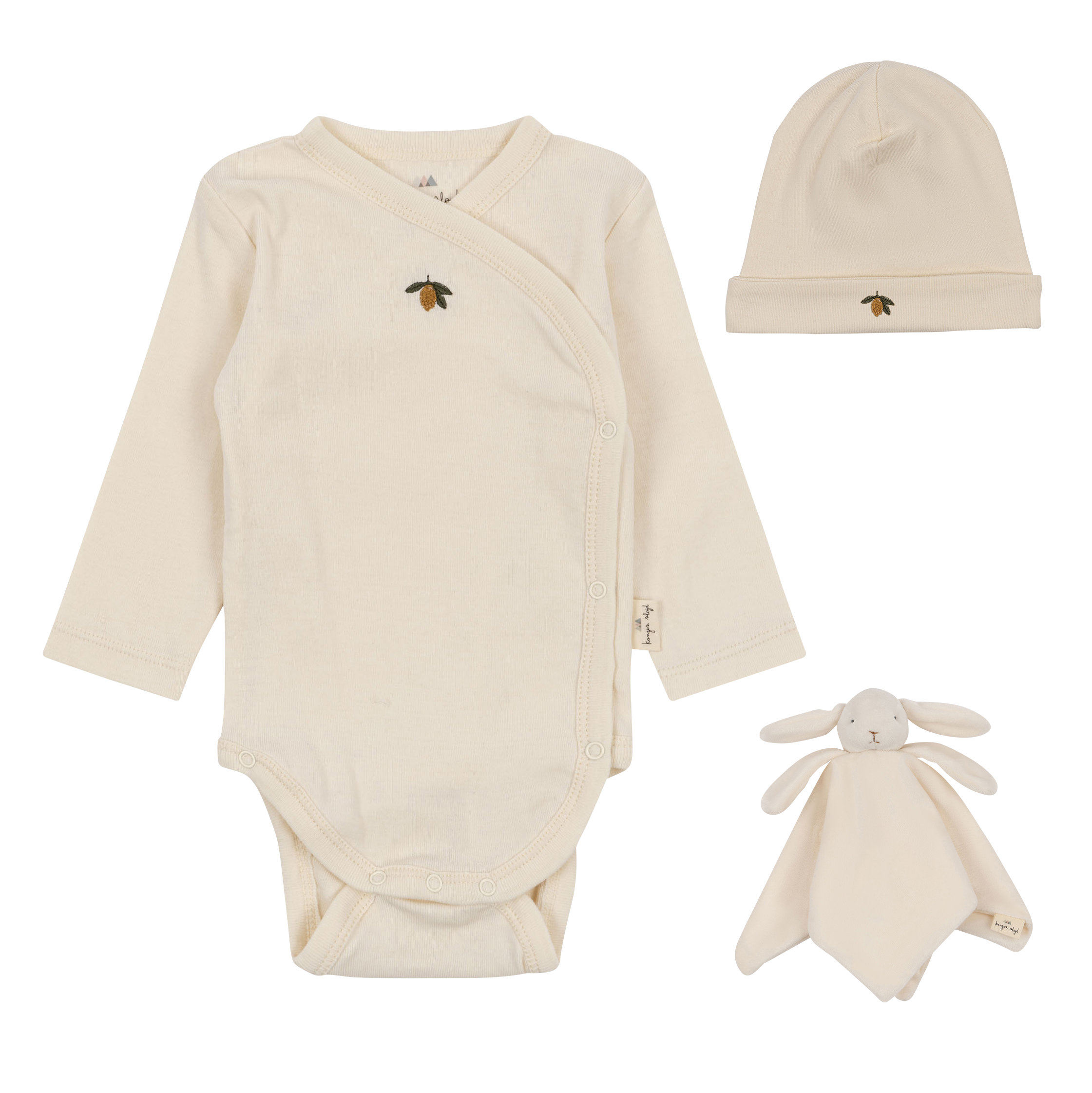 Pack de maternité en coton bio| Blanc